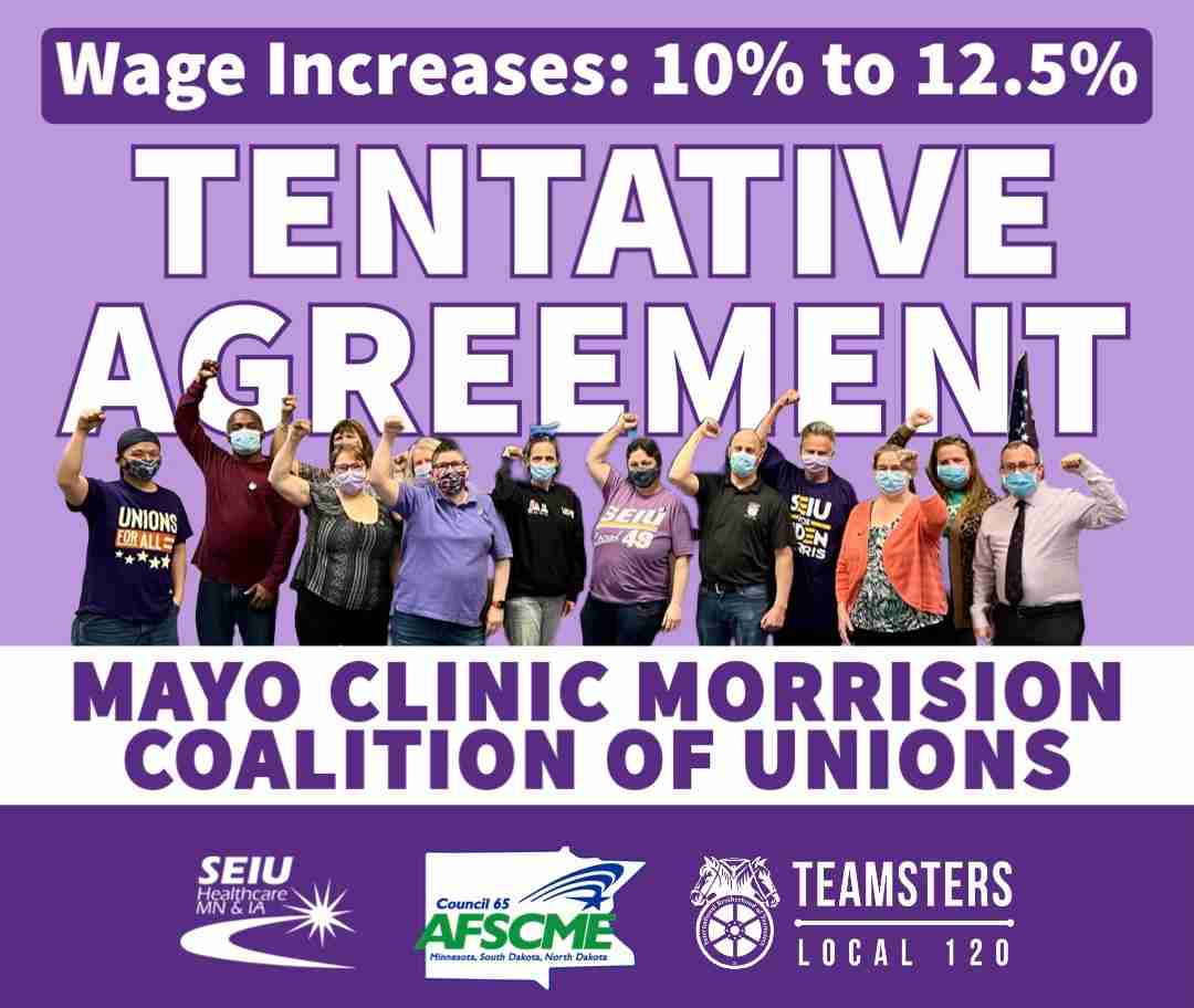Union Food Service Workers at Mayo Reach Deal With Employer Morrison