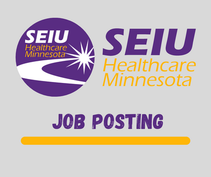Job Postings: Internal Organizer (Hospital Sector)