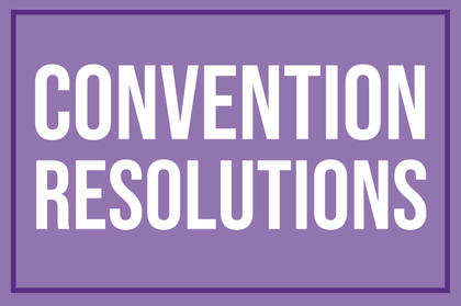 Convention Resolutions