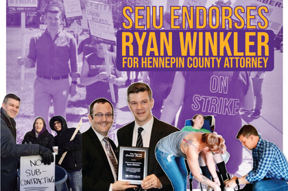 SEIU Healthcare Minnesota & Iowa Endorses Ryan Winkler